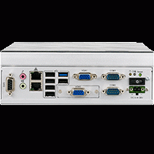 PC industriel fanless pour application transport, ITA-1611 J1900 4G DDR3 6 COM VGA+DVI