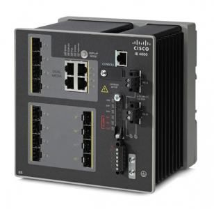 IE-4000-8S4G-E Switch ethernet durci 12 ports - 8 x SFP Fibre 10/100Mbps et 4 ports combo uplinks 10/100/1000Mbps SFP/RJ45 Administrable