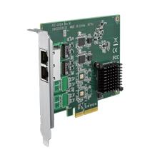 PCE-GIGE2-02A1 Carte ethernet PCIe 2 ports 10/100/1000Mbps