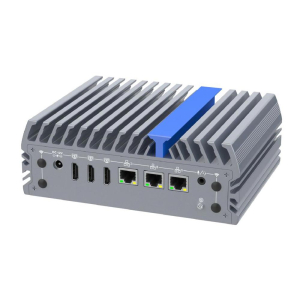 IEXP-502 PC Fanless compact avec un processeur Intel Core I3, I5 ou I7 de 12eme génération, 3 x HDMI, 1 x VGA, 3 x LAN, 2 x COM, 4x USB (-20 ~ +50°C)