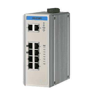 EKI-5729PI-AE Switch Rail DIN automatisme 8 ports Gigabit POE + 2 1000Mbps