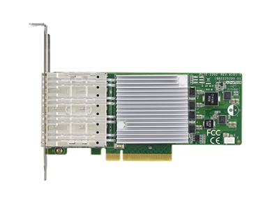 PCIE-2230NP-00A1E Carte ethernet fibre optique, 4-ports 10G fiber NIC (SFP+) w Intel XL710