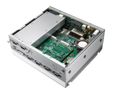 ITA-5831-L5A1E PC industriel fanless pour application transport, ITA-5831,i5-6422EQ+8G memory,DC-IN 24V,EN50155