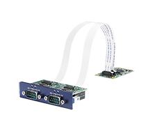 Module d'extension pour PC industriel fanless, Isolated RS-232, 2-Ch, DB9, PCIe I/F