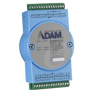 ADAM-6315-A1 Module ADAM 8 RTD + 6DI + 8DO avec OPC-UA, Modbus/TCP (25° C ~ 70° C)