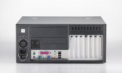 IPC-7120-35D Chassis PC format Tour pour PC industriel avec carte mère ATX connectique façade avant alimentation 350W