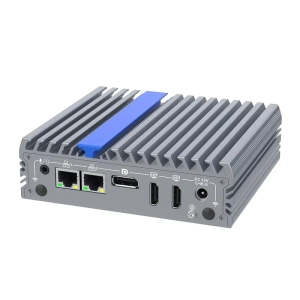 PC Fanless compact avec  Intel Pentium J3710, 2 x HDMI, DP, 2 x LAN, 1 x COM, 6 x USB (-20 ~ +50°C)