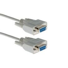 CABLE, DB9 FEMALE TO DB9 FEMALE 6FT (NULL MODEM)