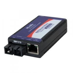 BB-855-10625 Convertisseur fibre optique, TP-TX/FX-SM1310/PLUS-SC (W/AC PWR ADP)