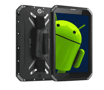 Tablette durcie 8" Android 9 IP68 lisible au soleil NFC-RFID