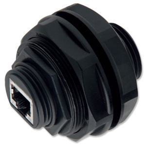 BB-RJBG17946 RJ45 BULKHEAD PASSTHROUGH WITH DUAL IP67