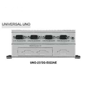 UNO-2372G-J022AE PC fanless modulaire QuadCore J1900 4xCOM 4xUSB rail DIN, VESA et extension iDoor