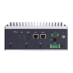 aie510-onx PC fanless pour l'Edge NVIDIA Jetson Orin NX 16GB, x1 HDMI, x1 GbE PoE, x1 2.5 GbE PoE, x2 USB, 1x COM/CAN, x4 entrée & sorties digitales