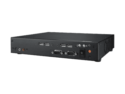 EPC-T2285CA-00Y1E PC industriel faible hauteur, EPC-T2285 barebone,w/ CPU Cel-G3900,w/o ADP, RAM