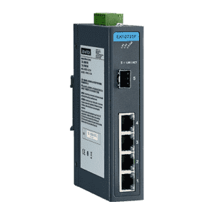 EKI-2725F-AE Switch Rail DIN industriel 4 ports Gb + 1 Fibre SFP