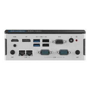 ARK-1221L-S2A1 PC fanless compact Rail Din avec Intel Atom x6413E QC ou Celeron N6210 LAN GbE, COM, USB, HDMI/DP et DIO
