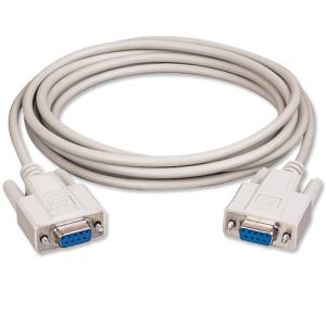 BB-232NM9FF3 CABLE, DB9 FEMALE TO DB9 FEMALE 3FT (NULL MODEM)