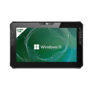 Tablette 12" durcie MIL-STD 810H et étanche IP66 avec un processeur Intel Core I5, USB, RJ45, HDMI, Hot-swap x2