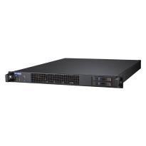 Chassis 1U rackable faible profondeur 18", carte mère ASMB-61, 2 baies hotswap, alimentation 500W