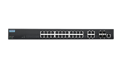 EKI-2428G-4CA-AE Switch ethernet 24 ports Giga + 4 ports combo SFP / Cuivre non managé