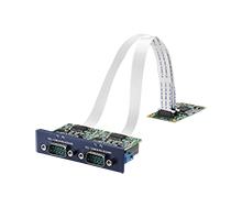 Module d'extension pour PC industriel fanless, Isolated RS-422/485, 2-Ch, DB9, PCIe I/F