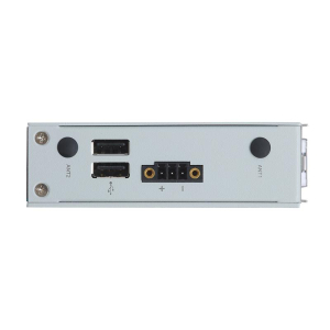 ico120-83d Mini PC fanless rail DIN avec processeur Intel Celeron N3350 / COM / CAN, 2 ports LAN, 2 ports USB et DIO