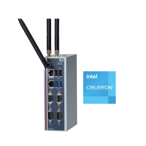 ICO310 Mini PC fanless avec Intel Celeron N3160, Rail DIN, COM, USB, LAN GbE, DIO & IP40