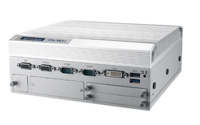 PC industriel fanless pour application transport, ITA-5831,i5-6422EQ+8G memory,DC-IN 24V,EN50155