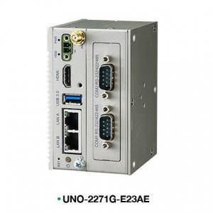 UNO-2271G-E23AE Mini PC fanless industriel à processeur E3815 1.46GHz, 4G RAM, 32G, 2xEthernet, 2xCOM, HDMI