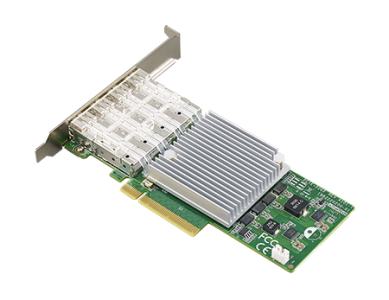 PCIE-2230NP-00A1E Carte ethernet fibre optique, 4-ports 10G fiber NIC (SFP+) w Intel XL710