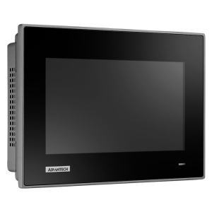 TPC-107W-N32YB Panel PC fanless 7" pour client léger, mode kiosque inclus (navigateur web et prise en main à distance), IP 66 en façade avant, Yocto