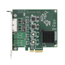 PCE-GIGE4-02A1 Carte ethernet PCIe 4 ports 10/100/1000Mbps