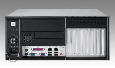 IPC-7120-35D Chassis PC format Tour pour PC industriel avec carte mère ATX connectique façade avant alimentation 350W