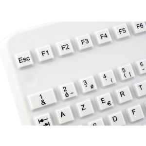 Clavier médical étanche IP68 et lavable avec touchpad série InduProof Advanced