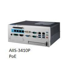 AIIS-3410U-00B1 PC compact pour applications de vision industrielle avec un processeur Intel de 6eme génération & compatible x4 caméras PoE ou USB 3.0