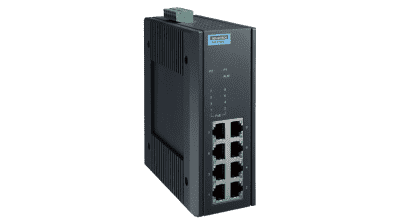 EKI-2708G-PI Switch ethernet PoE industriel Gigabit non managé x8 ports RJ45 GbE