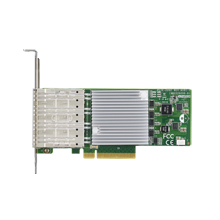 Carte ethernet fibre optique, 4-ports 10G fiber NIC (SFP+) w Intel XL710