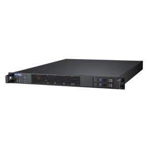 HPC-6120-50ZX Chassis 1U rackable faible profondeur 18", carte mère ASMB-61, 2 baies hotswap, alimentation 500W