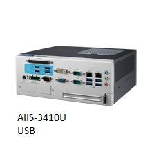 AIIS-3410U-00B1 PC compact pour applications de vision industrielle avec un processeur Intel de 6eme génération & compatible x4 caméras PoE ou USB 3.0