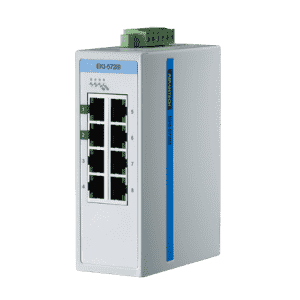 EKI-5728I-AE Switch Rail DIN ProView automatisme 8 ports 1000Mbps -40°C +75°C