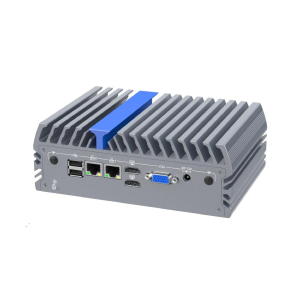 IEXP-332 PC Fanless compact avec  12th Gen Intel Alder Lake-N Series N100,  2 x HDMI, 1 x VGA, 2 x LAN, 4 x COM, 6 x USB (-20 ~ +50°C)