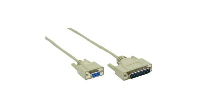 BB-232CAM3 CABLE, AT MODEM CABLE 3FT