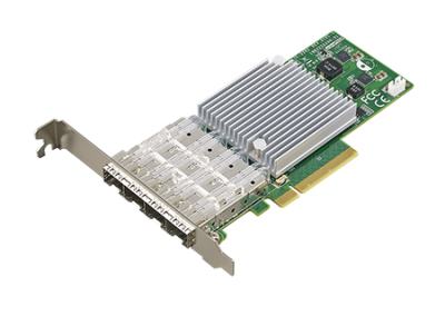 PCIE-2230NP-00A1E Carte ethernet fibre optique, 4-ports 10G fiber NIC (SFP+) w Intel XL710