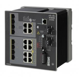 IE-4000-4GC4GP4G-E Switch ethernet durci 12 ports - 4 x GB  uplinks, 4 GB combo, 4x GB PoE/PoE+ administrable
