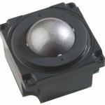 Trackball industrielle laser 38mm de diamètre joint en téflon, combo PS/2 & USB Etanchéité: IP68
