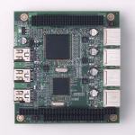 Carte industrielle PC104, USB2.0 and IEEE1394 PC/104+ module, G