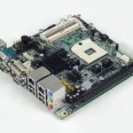 Carte mère industrielle, Intel Core i MINI ITX.PGA.DVI/PCIe/2GbE,RoHS