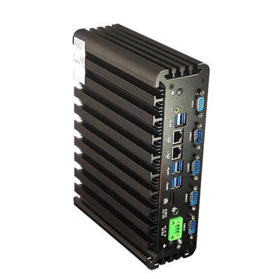 IOT-BOX-I5118250WBT PC Fanless double alimentation Intel Core I5, WiFi, Bluetooth et Intel Iris Xe